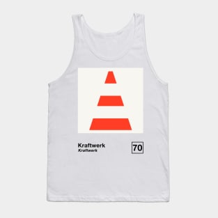 Kraftwerk / Minimalist Style Poster Artwork Design Tank Top
